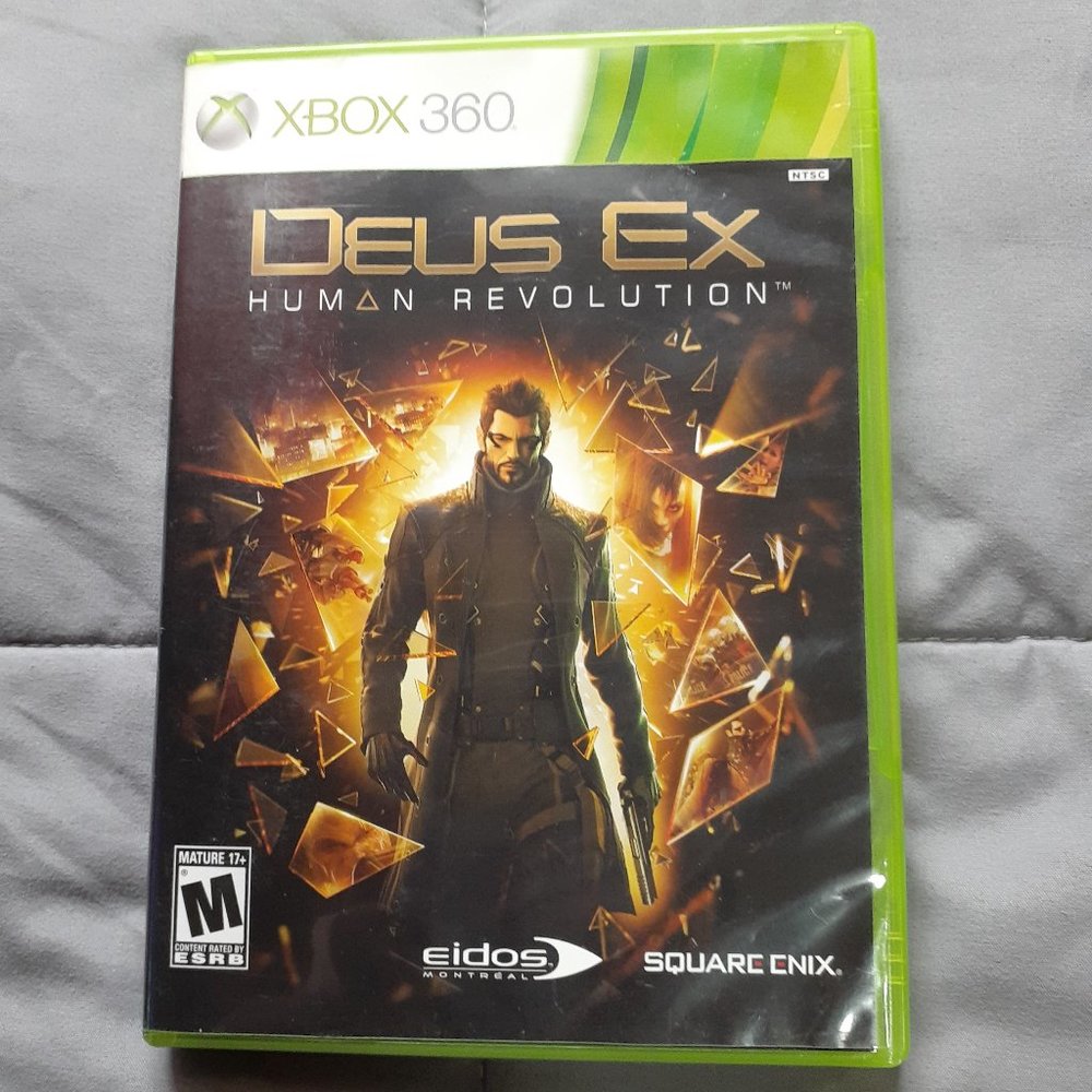 Deus Ex: Human Revolution (Microsoft Xbox 360, 2011) CIB